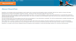 Desktop Screenshot of about.roamfree.com